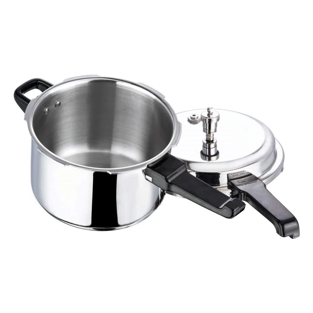 Vinod Stainless Steel Outer Lid Pressure Cooker - Induction Base, 7 L-4.webp